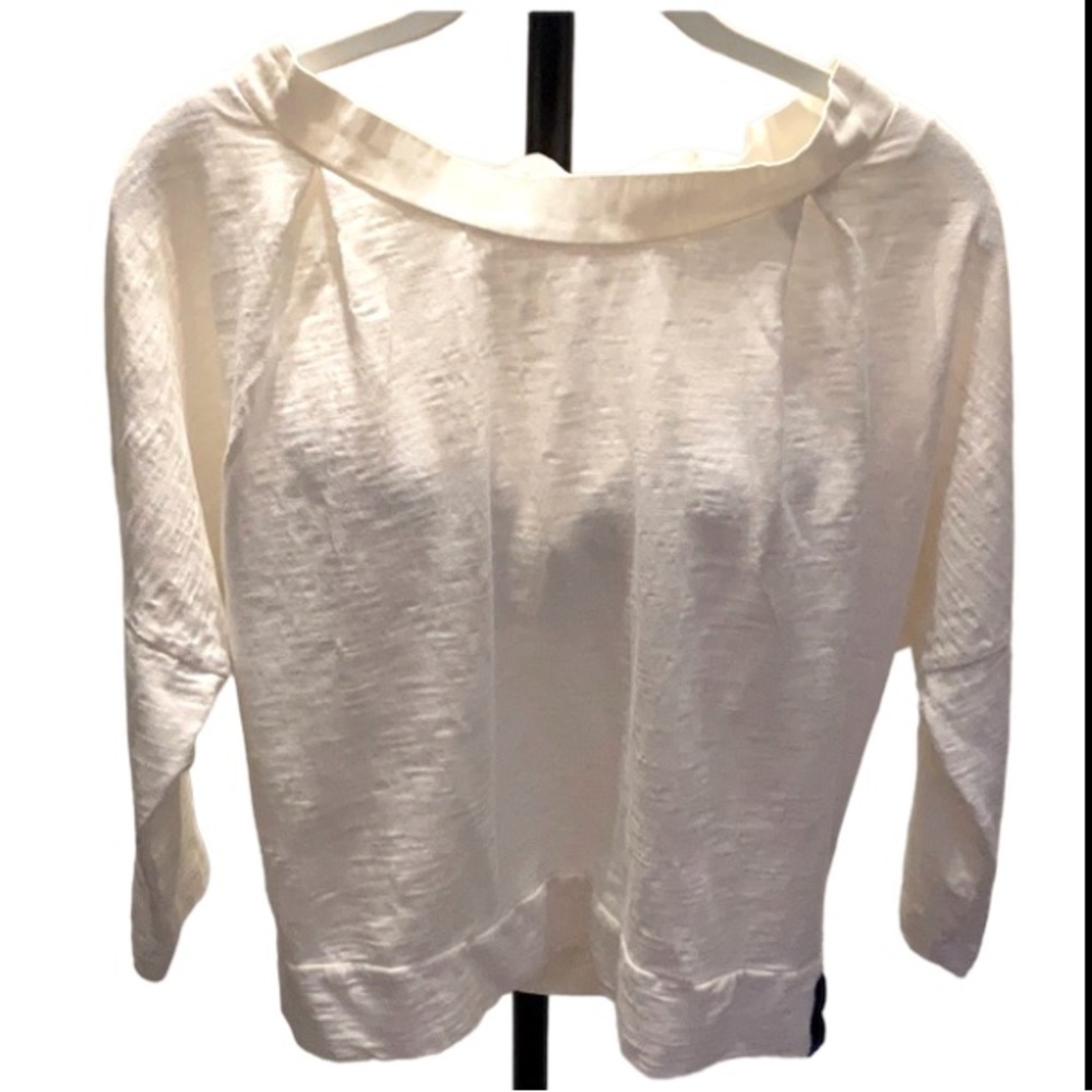 North Sails Ivory Cream Cotton Top One Size